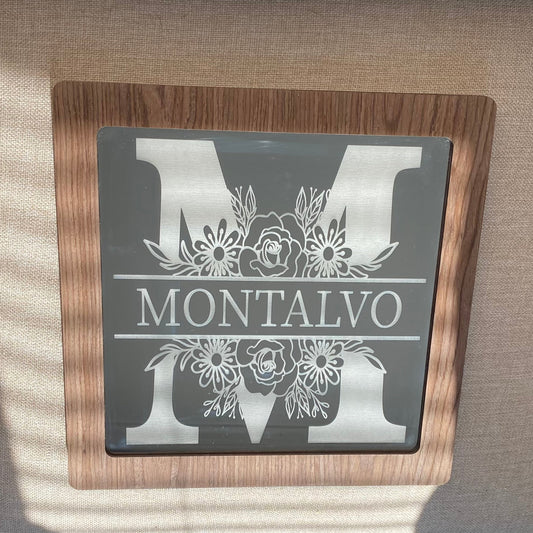 Monogram Mirror