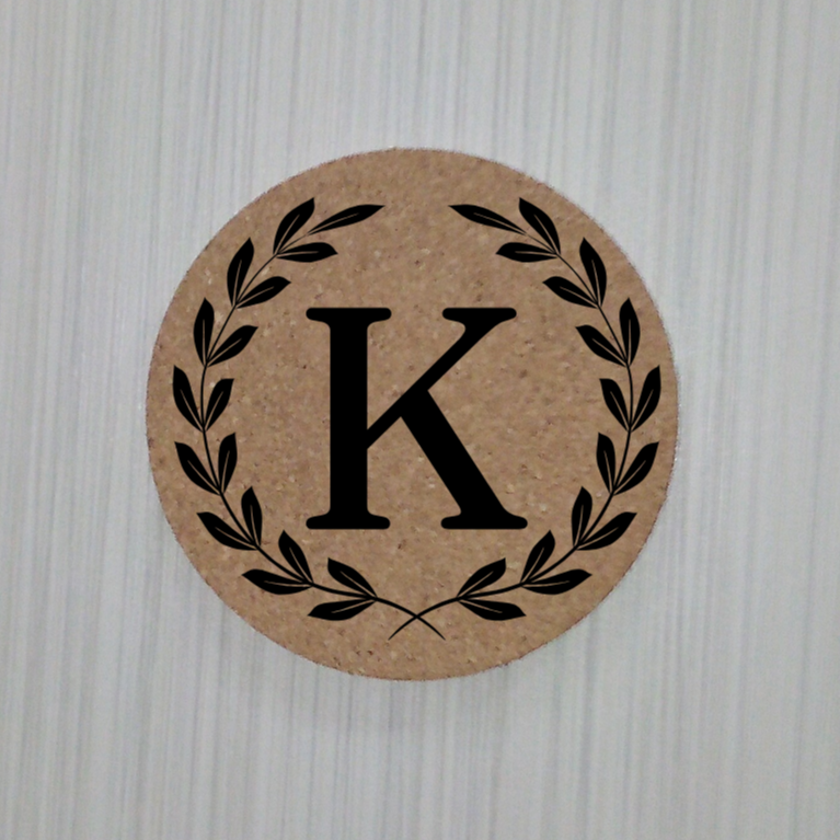 Monogram in wreath