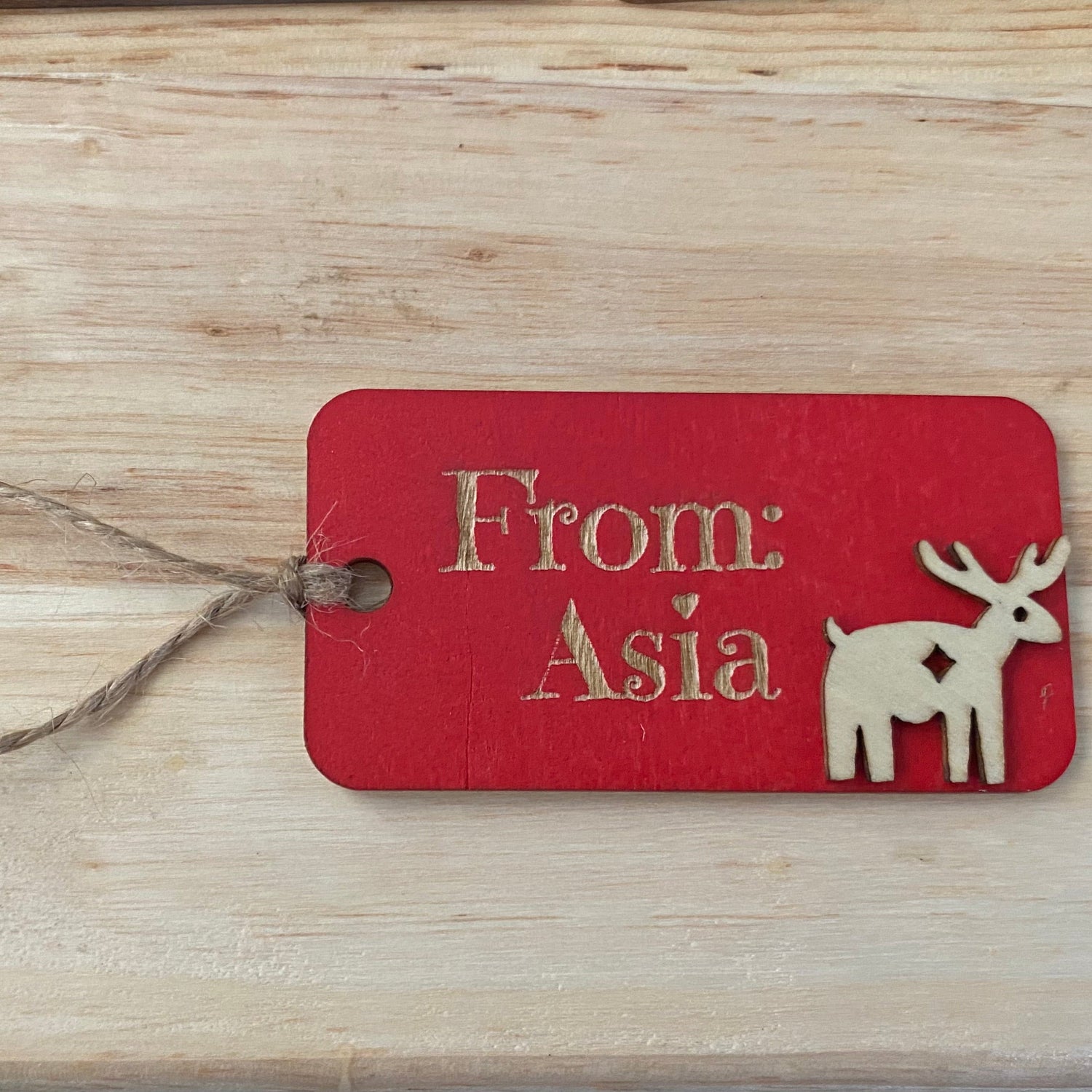 Wood Gift Tags