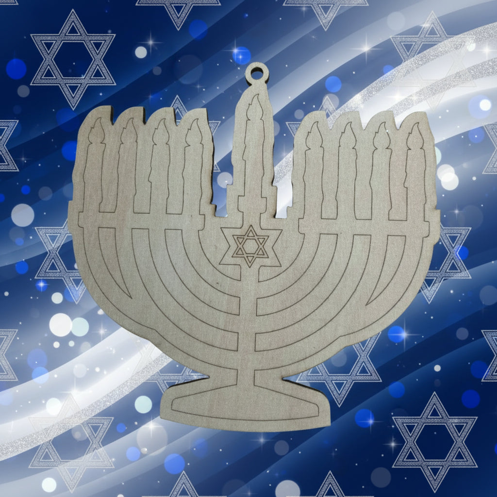 “Light of Tradition” Hanukkah Ornament DIY Kit