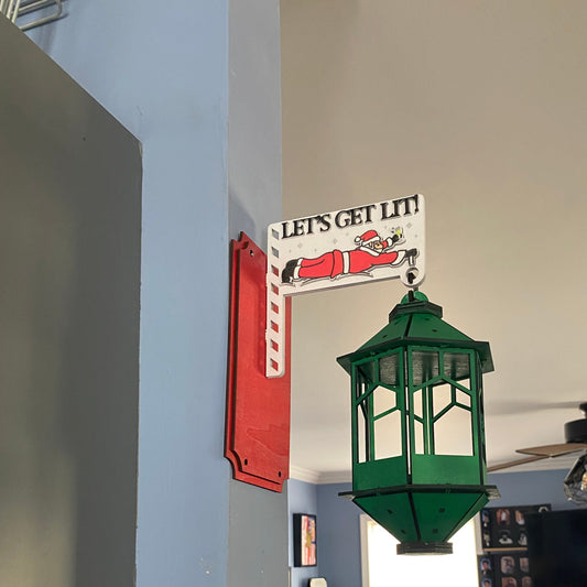 Let's Get Lit! Santa’s Party Lantern