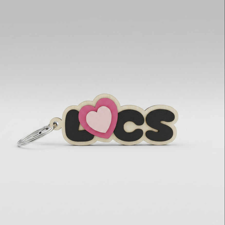 Multi layered Locs Key chain