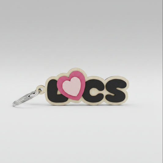 Multi layered Locs Key chain
