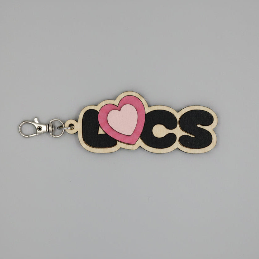 Multi layered Locs Key chain